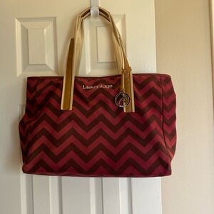 Maroon tote bag